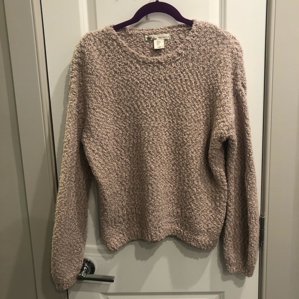 Dusty Blush Cozy Sweater